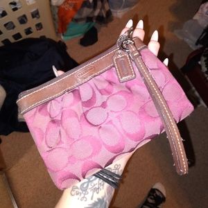 Coach wristlet